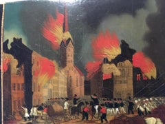 Mid-19th Century Decorative Lacquered Wooden Tobacco Snuff Box Black