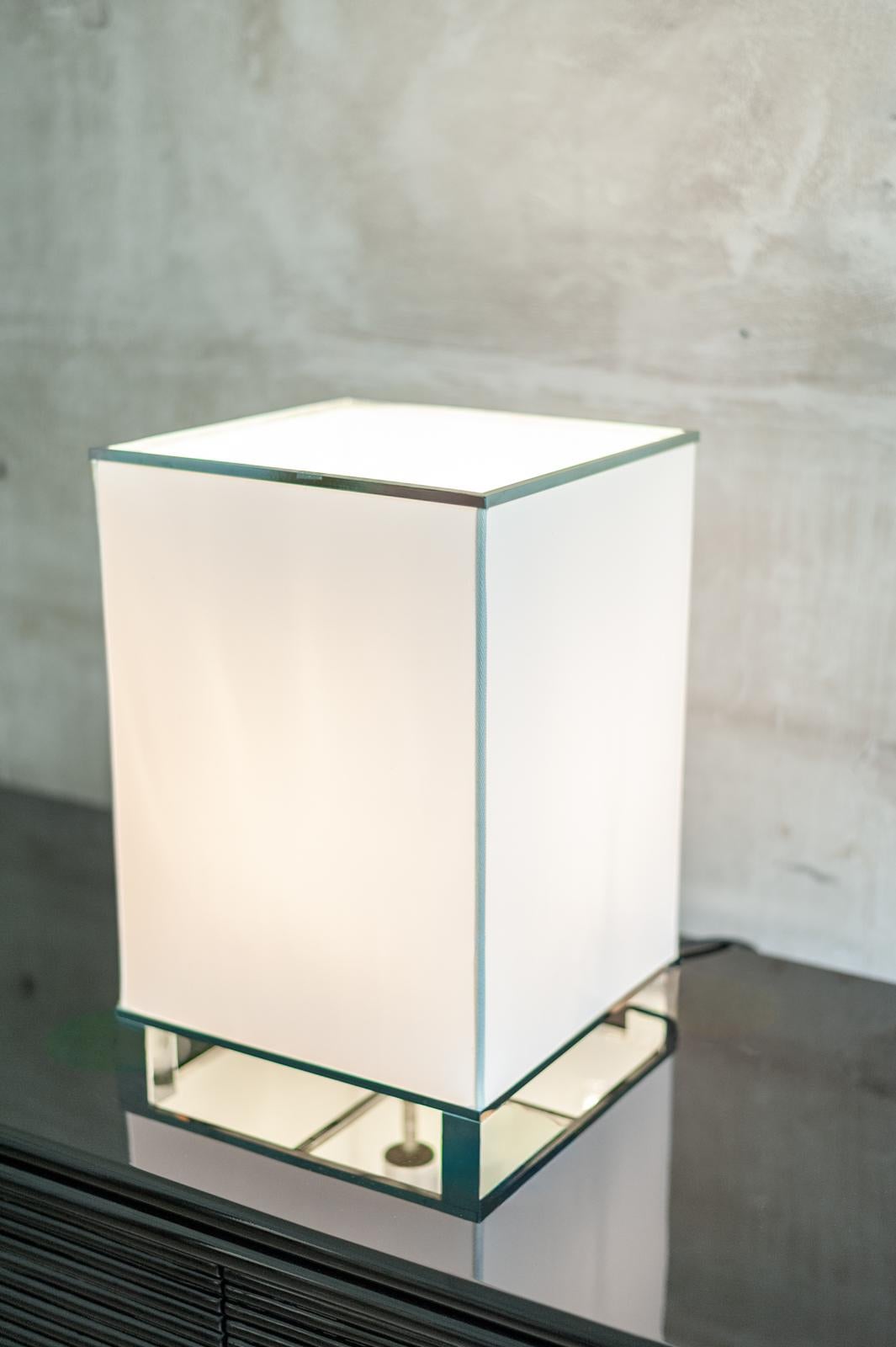 Italian Lacquered Lamp – 1970s For Sale