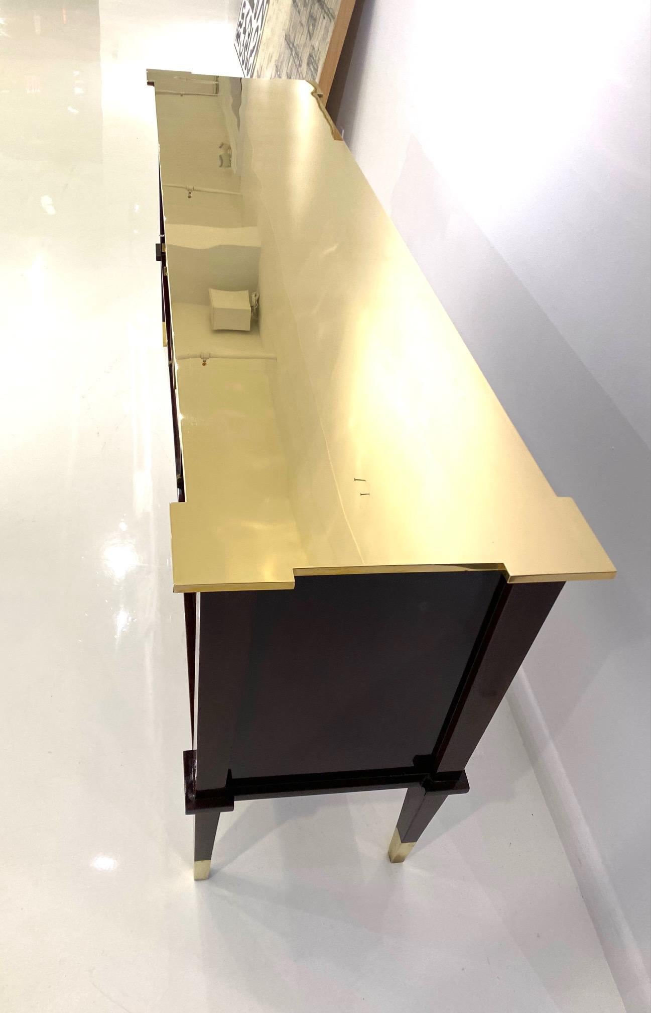 Lacquered Mahogany Cabinet by Roberto & Mito Block 8