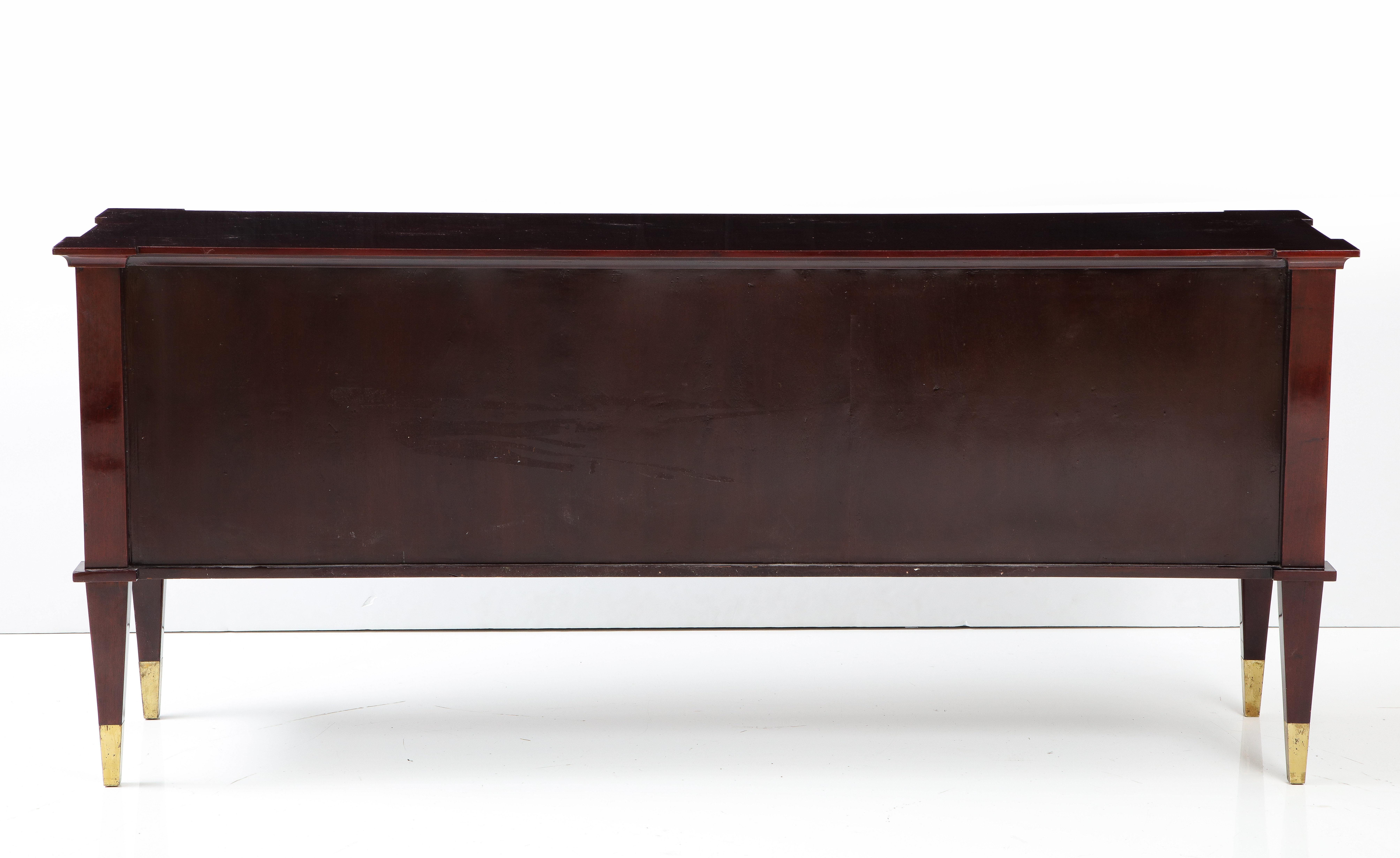 Lacquered Mahogany Cabinet by Roberto & Mito Block For Sale 9