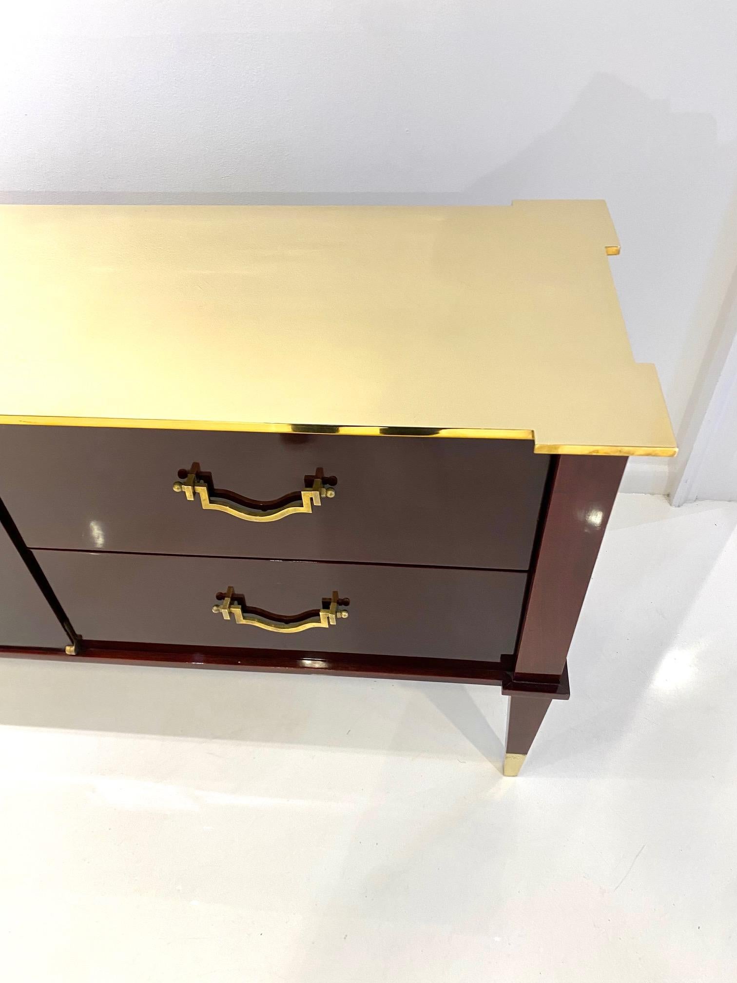 Lacquered Mahogany Cabinet by Roberto & Mito Block 10