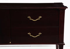 Lacquered Mahogany Cabinet by Roberto & Mito Block