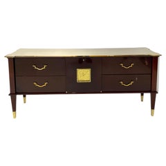Cabinet in mogano laccato di Roberto and Mito Block