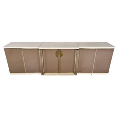 Lacquered Maison Jansen Sideboard, 1970s
