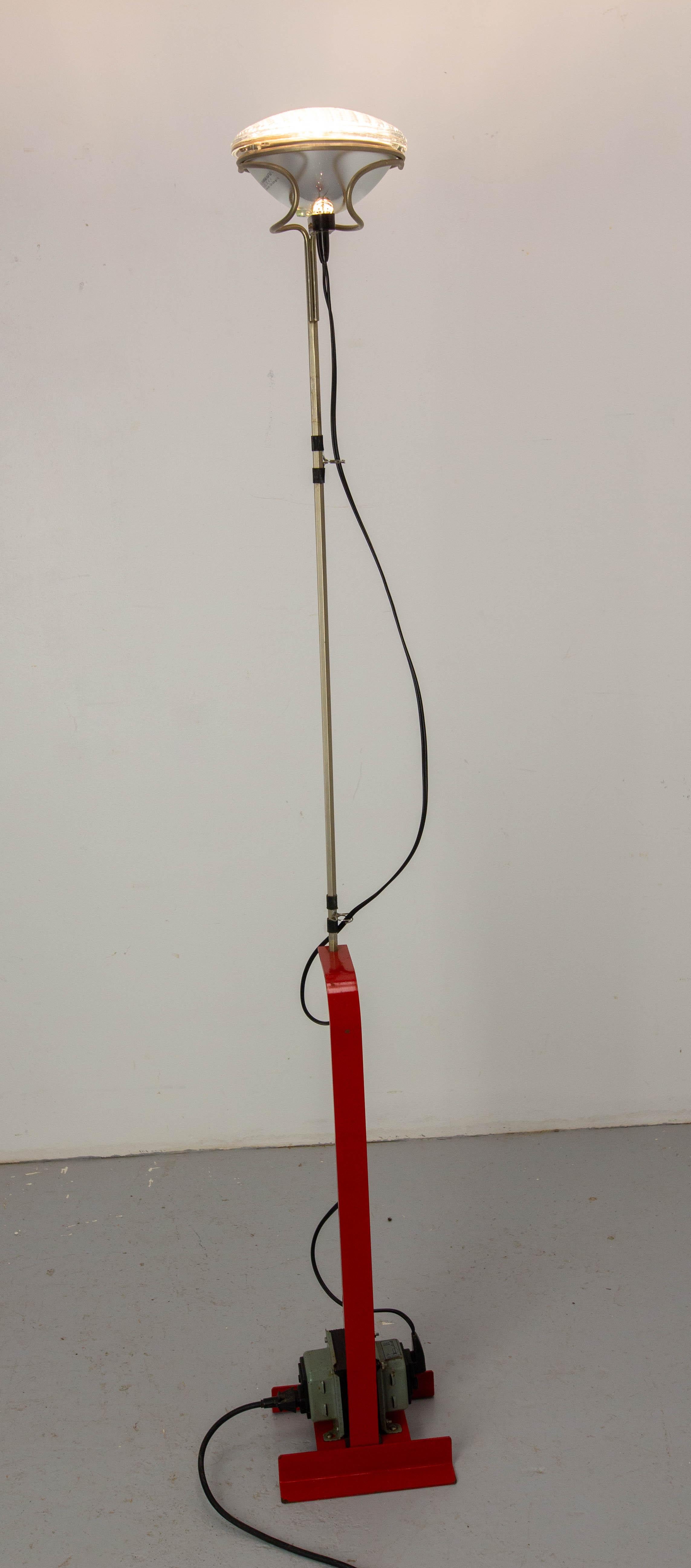 Lacquered Metal & Chrome Flos Toio Floor Lamp Vintage, French, circa 1960 1