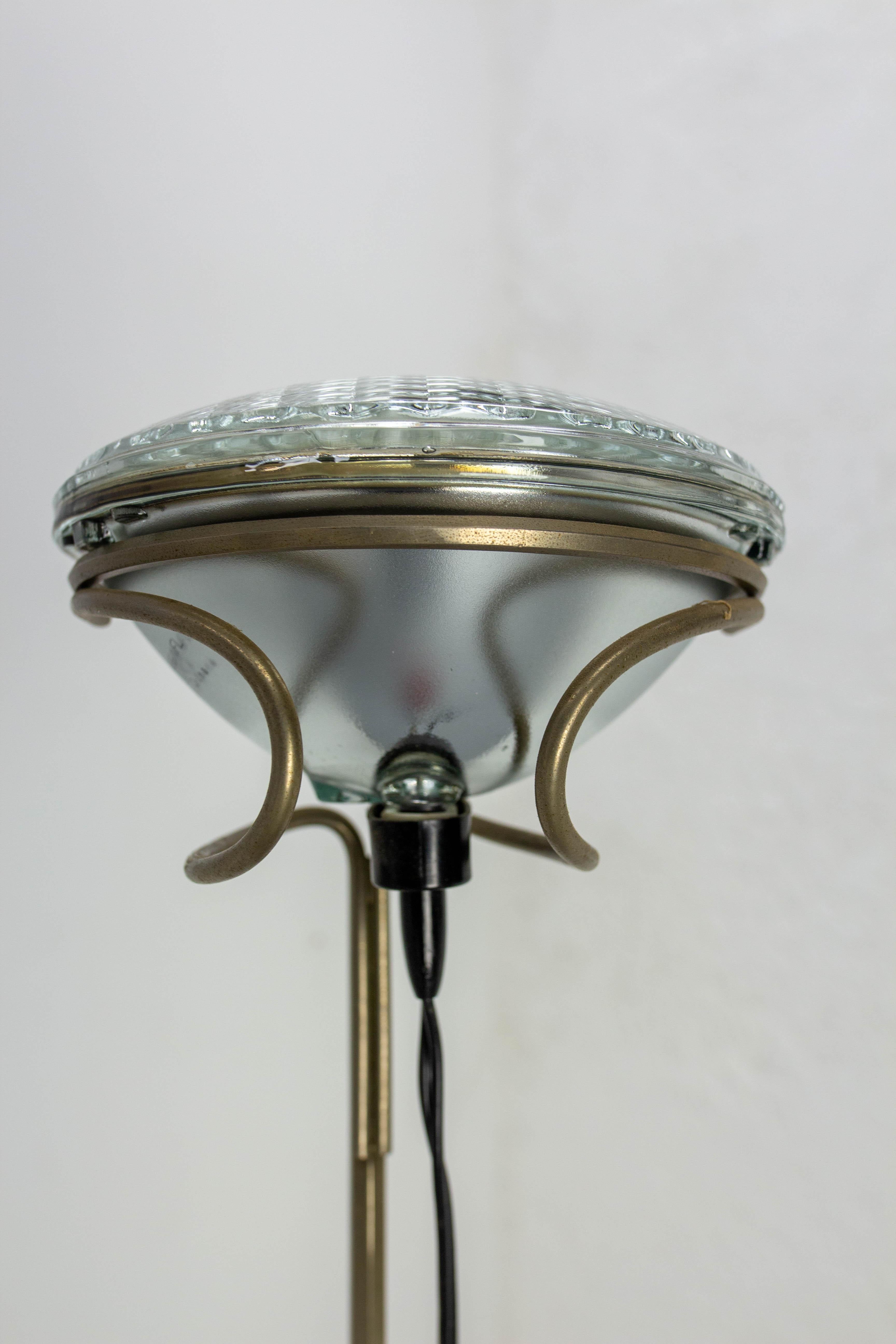Lacquered Metal & Chrome Flos Toio Floor Lamp Vintage, French, circa 1960 4