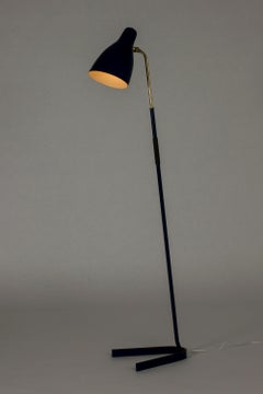 Lacquered Metal Floor Lamp from Boréns