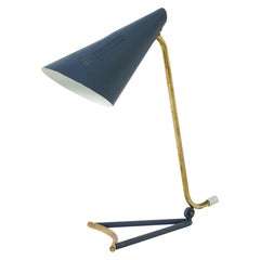 Lampe de bureau en métal laqué de Knud Joos pour Lyfa, Danemark, années 1950