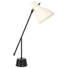 Lacquered Metal Table Lamp from Luco