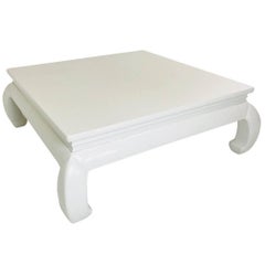 Lacquered Ming Style Coffee Table