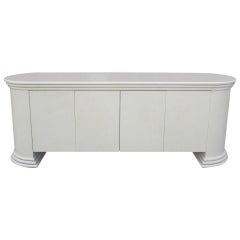 Lacquered Neoclassical Credenza from 1980s