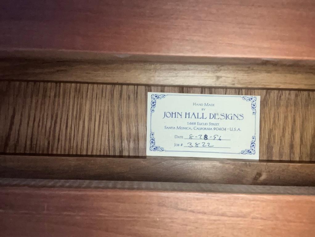 Escritorio o mesa de escritorio de biblioteca de estilo neoclásico lacado Madera en venta