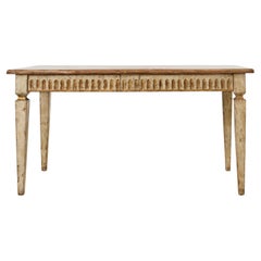 Lacquered Neoclassical Style Desk or Library Writing Table
