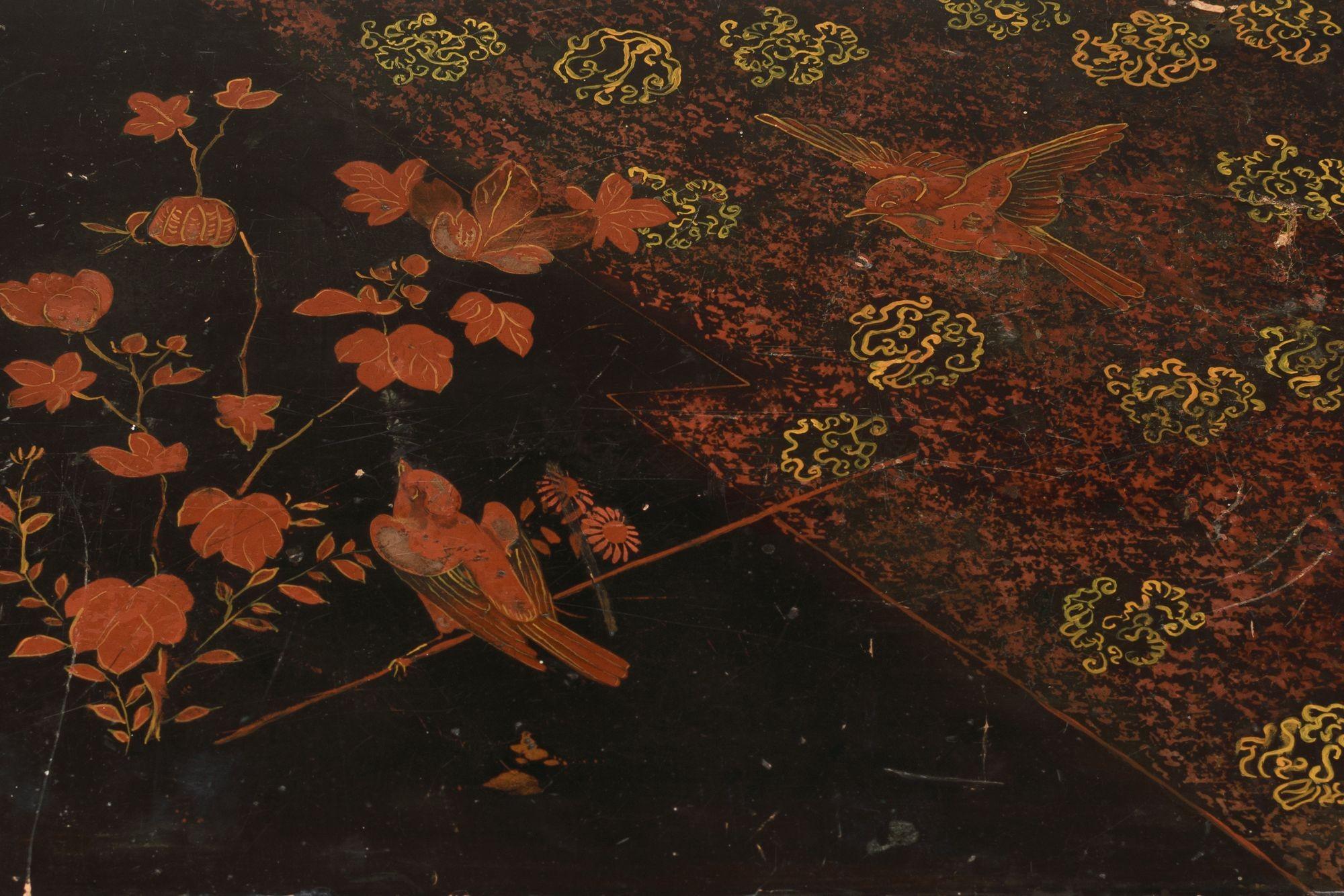 Lacquered Occasional Card Table For Sale 4