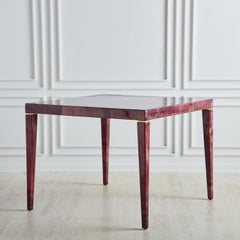 Lacquered Parchment Dining Table by Enrique Garcel, Colombia 20th Century