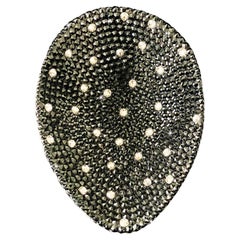 Lacquered Paved Teardrop Dish