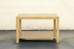 Lacquered Square Coffee Table by T.H. Robsjohn-Gibbings for Widdicomb