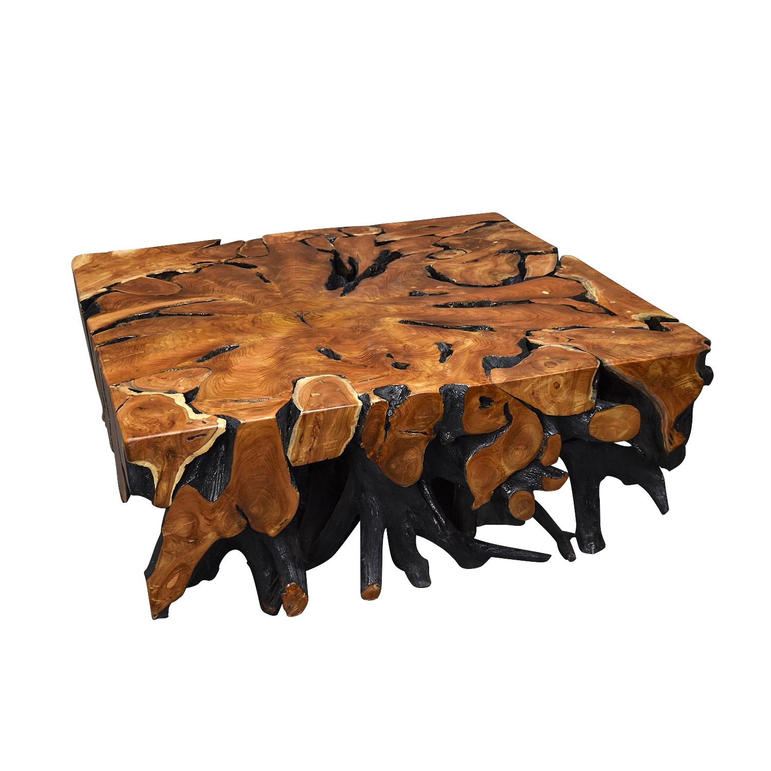 teak root table for sale