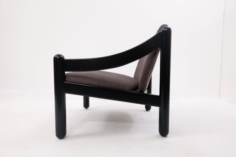 Lacquered wood armchair Model 