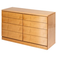 Lacquered wood chest of drawers, 1970s