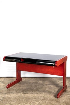 Lacquered Wood Desk by Stilka, Argentina, circa 1970