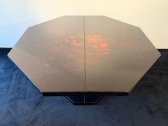 Lacquered Wood Dining Table, 1970s