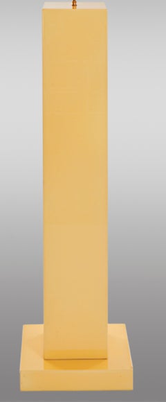 Lacquered Wood Floor Lamps, 1970s