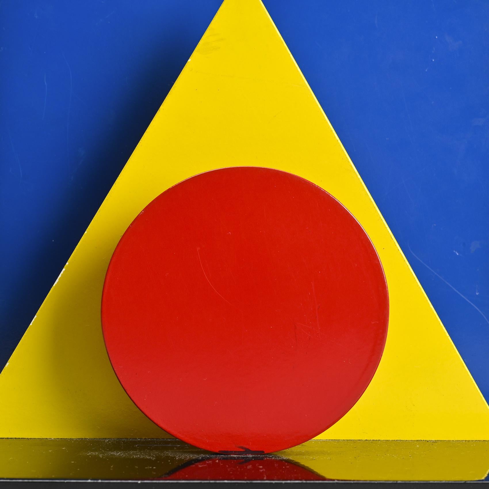 XX secolo Scultura in legno laccato di Robert Jean Chapuis, Splash 1980 in vendita
