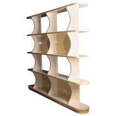 Lacquered Wood Shelf