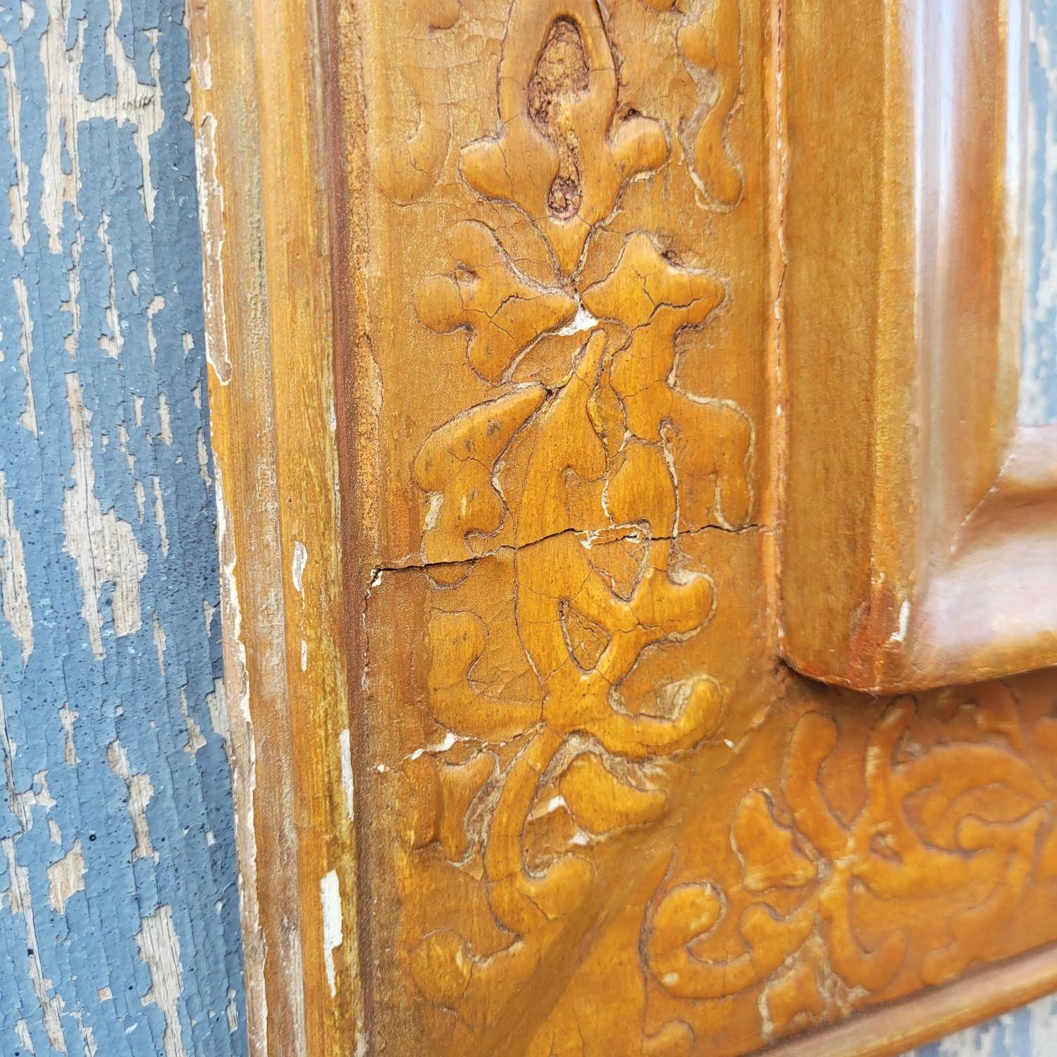 Lacquered Wooden Frame In The Style Of The 17th Century, Italy, Late 19th/early For Sale 3