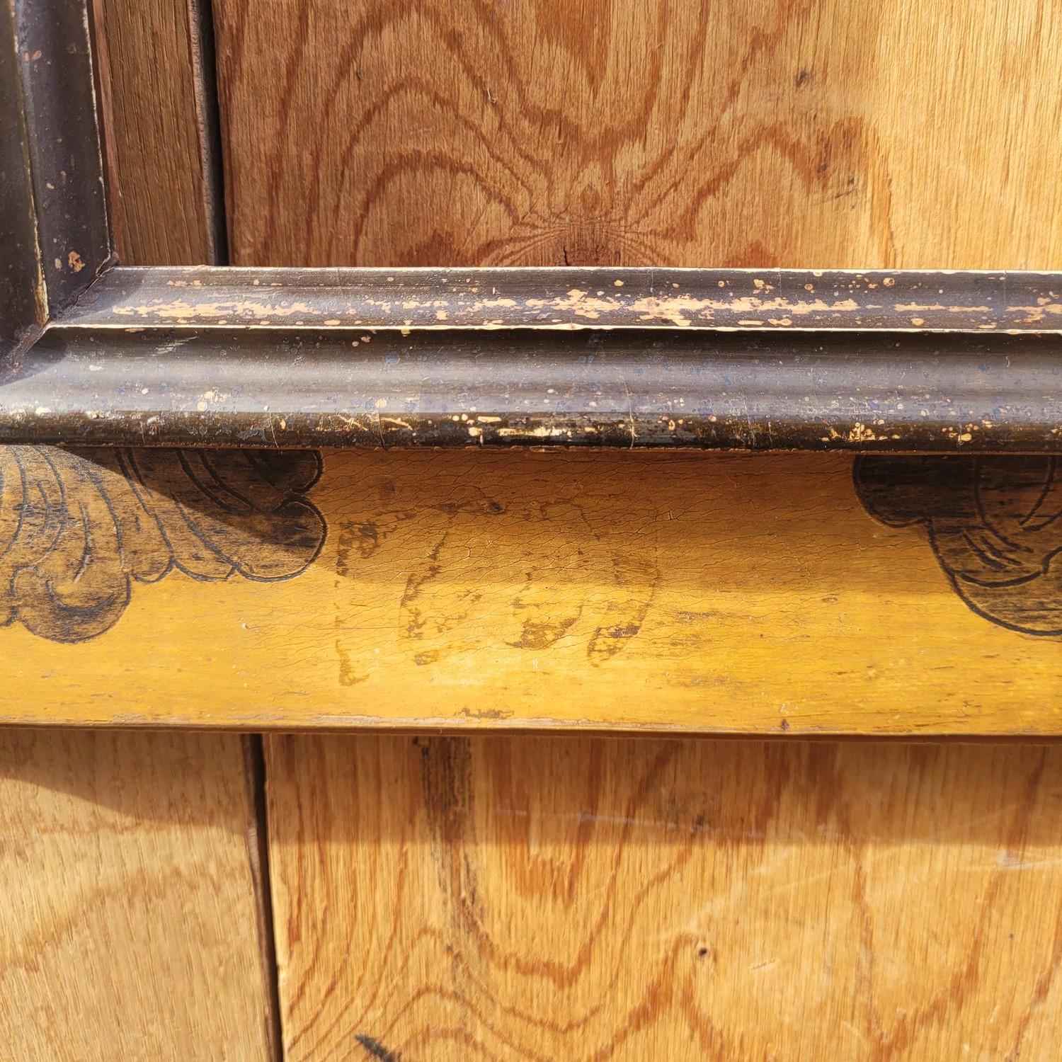 Lacquered Wooden Frame In The Style Of The 17th Century, Italy, Late 19th/early in vendita 4