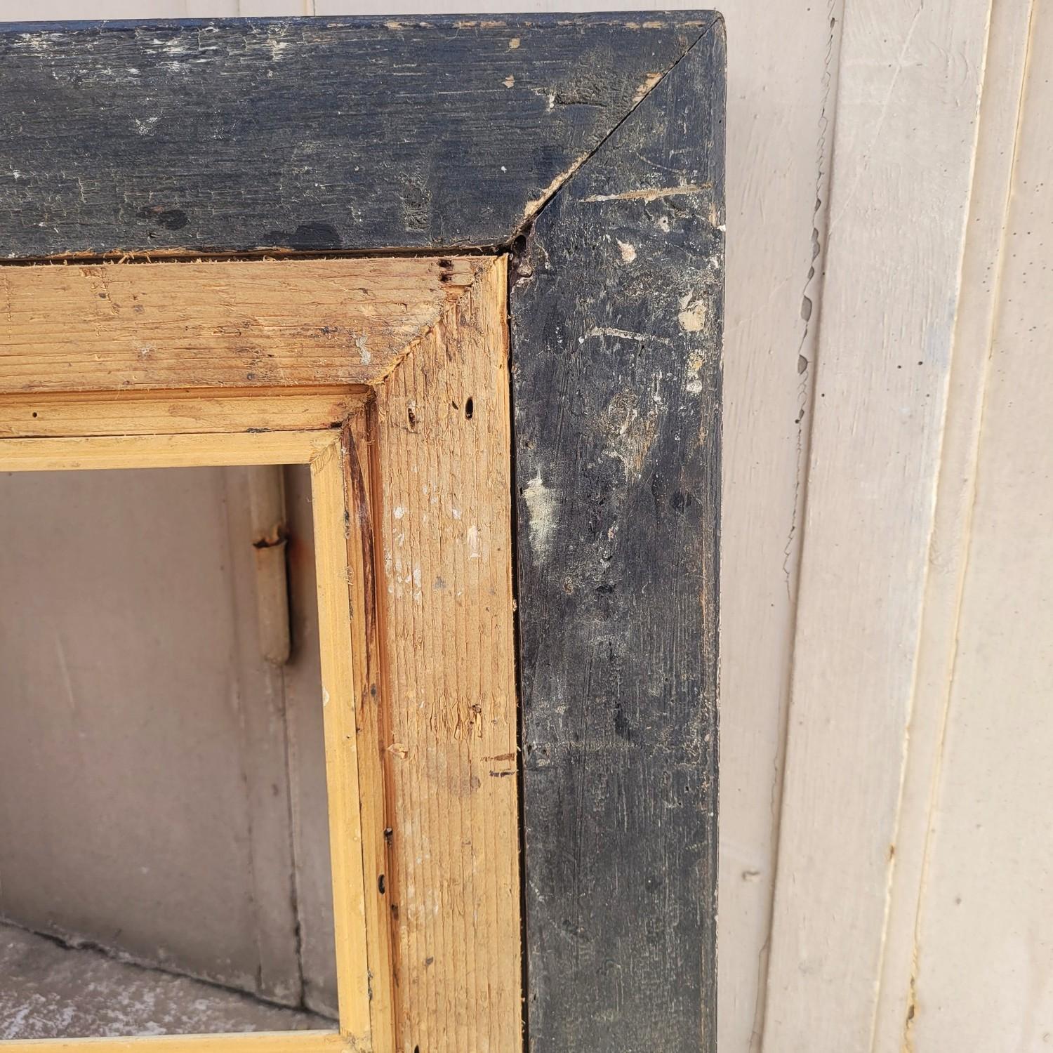 Lacquered Wooden Frame In The Style Of The 17th Century, Italy, Late 19th/early en venta 6