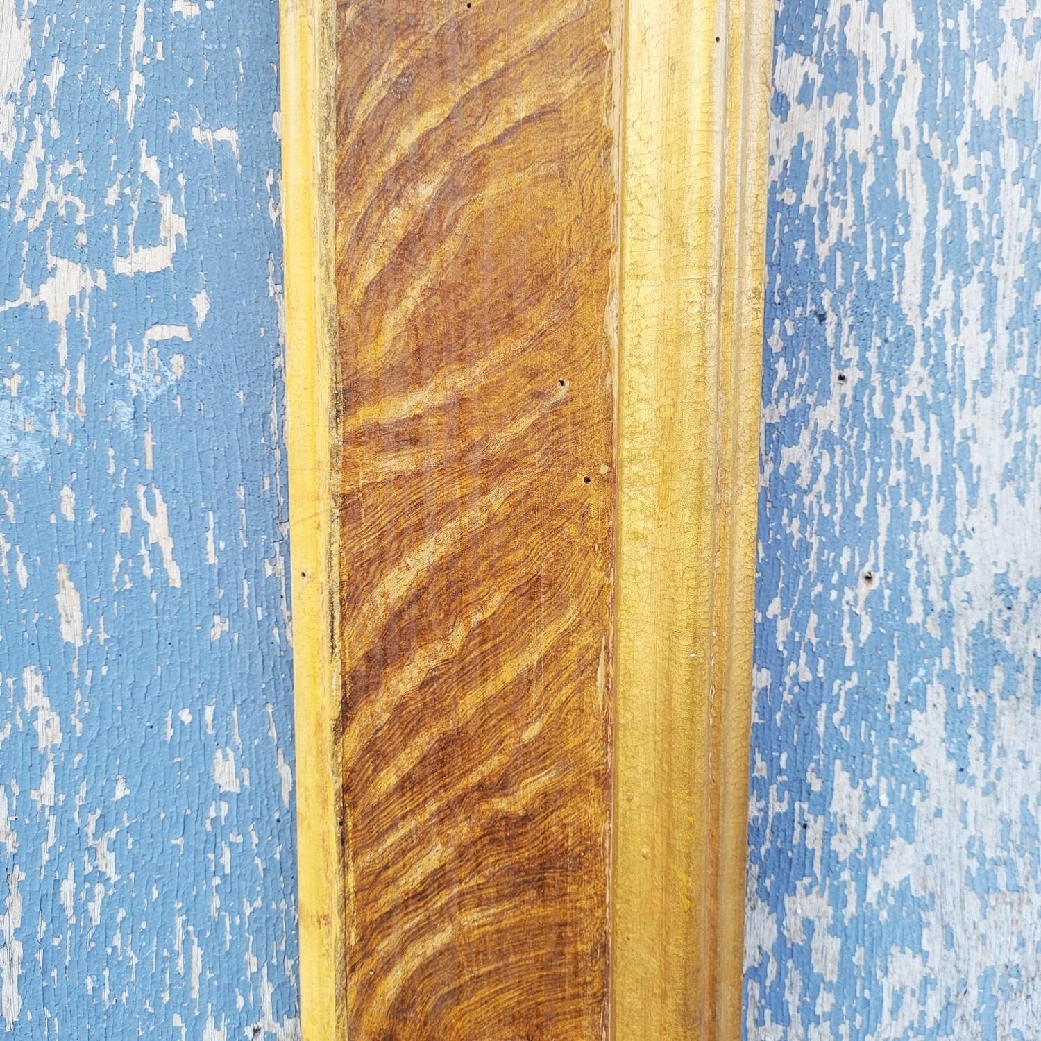 Italian Lacquered Wooden Frame In The Style Of The 17th Century, Italy, Late 19th/early For Sale