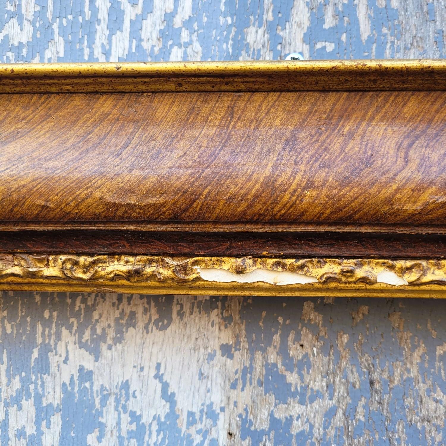 Lacquered Wooden Frame In The Style Of The 17th Century, Italy, Late 19th/early For Sale 1