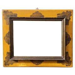 Lacquered Wooden Frame In The Style Of The 17th Century, Italy, Late 19th/early