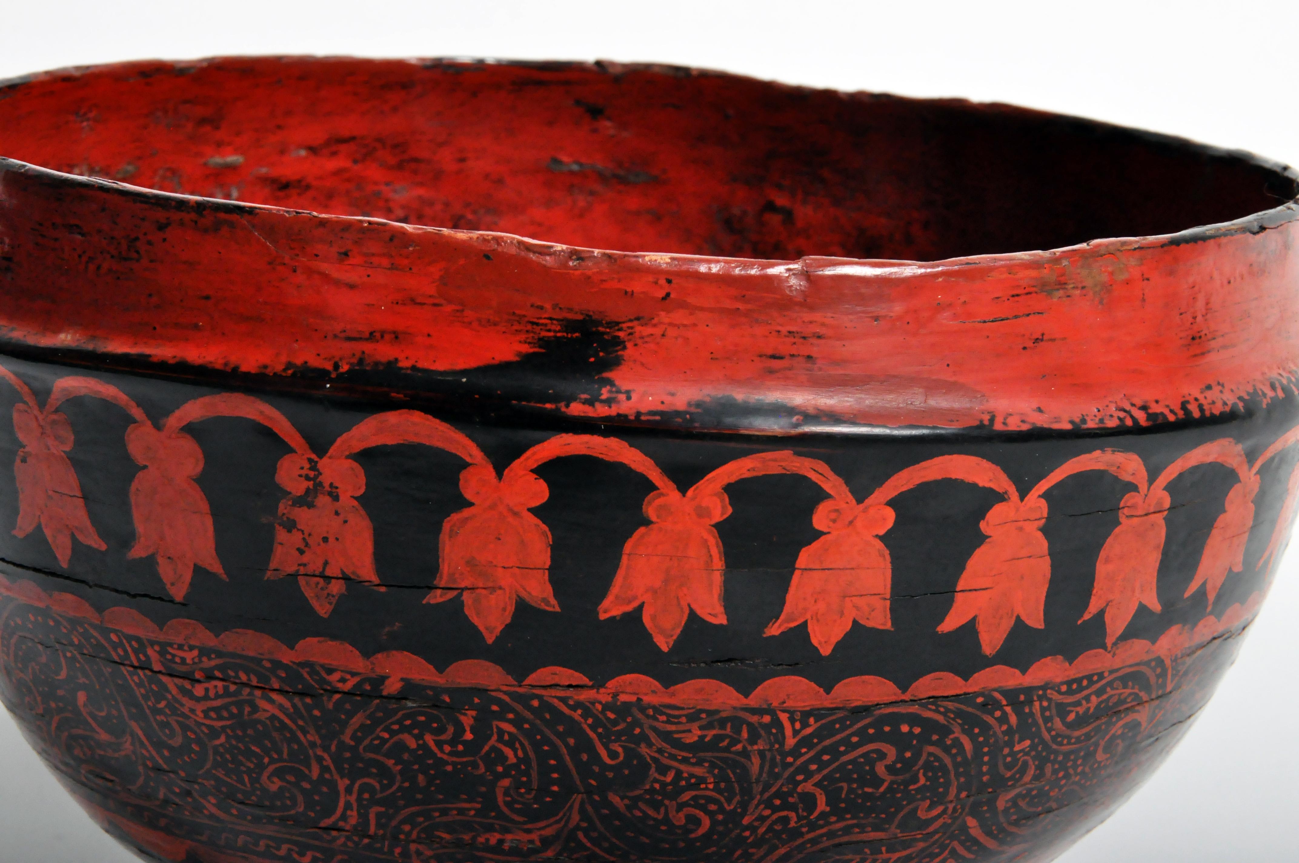 Rattan Lacquerware Bowl
