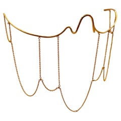 Lacrima Aurore Jewell aus 18 Karat Gelbgold mit Diamanten von Moncomble Paris