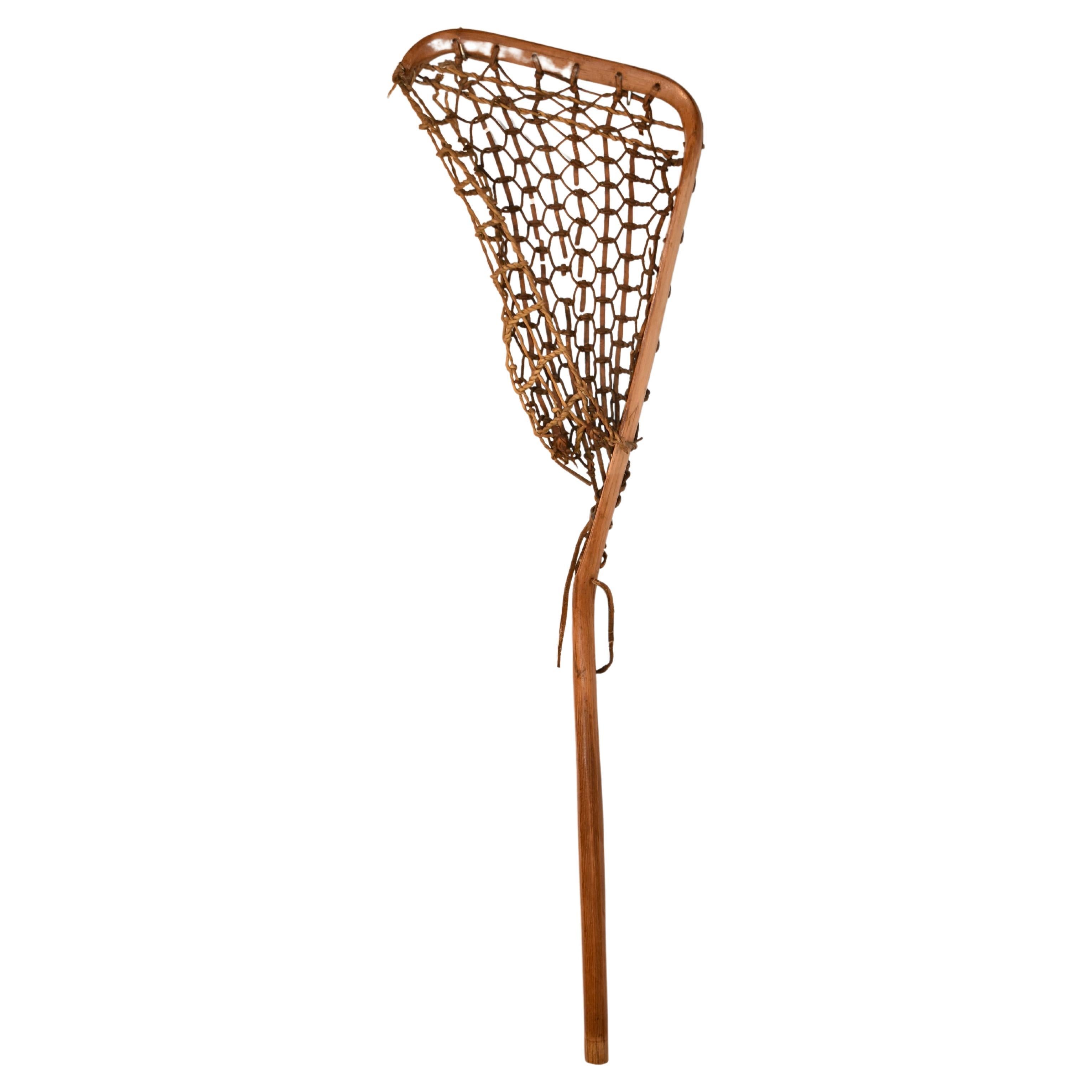 Lacrosse Stick, Circa 1920's For Sale