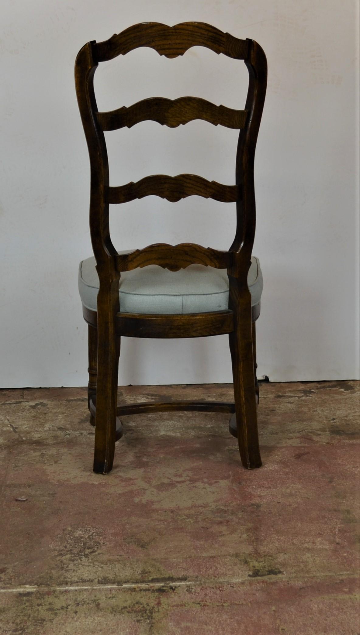 Ladder Back Dining Chairs 4