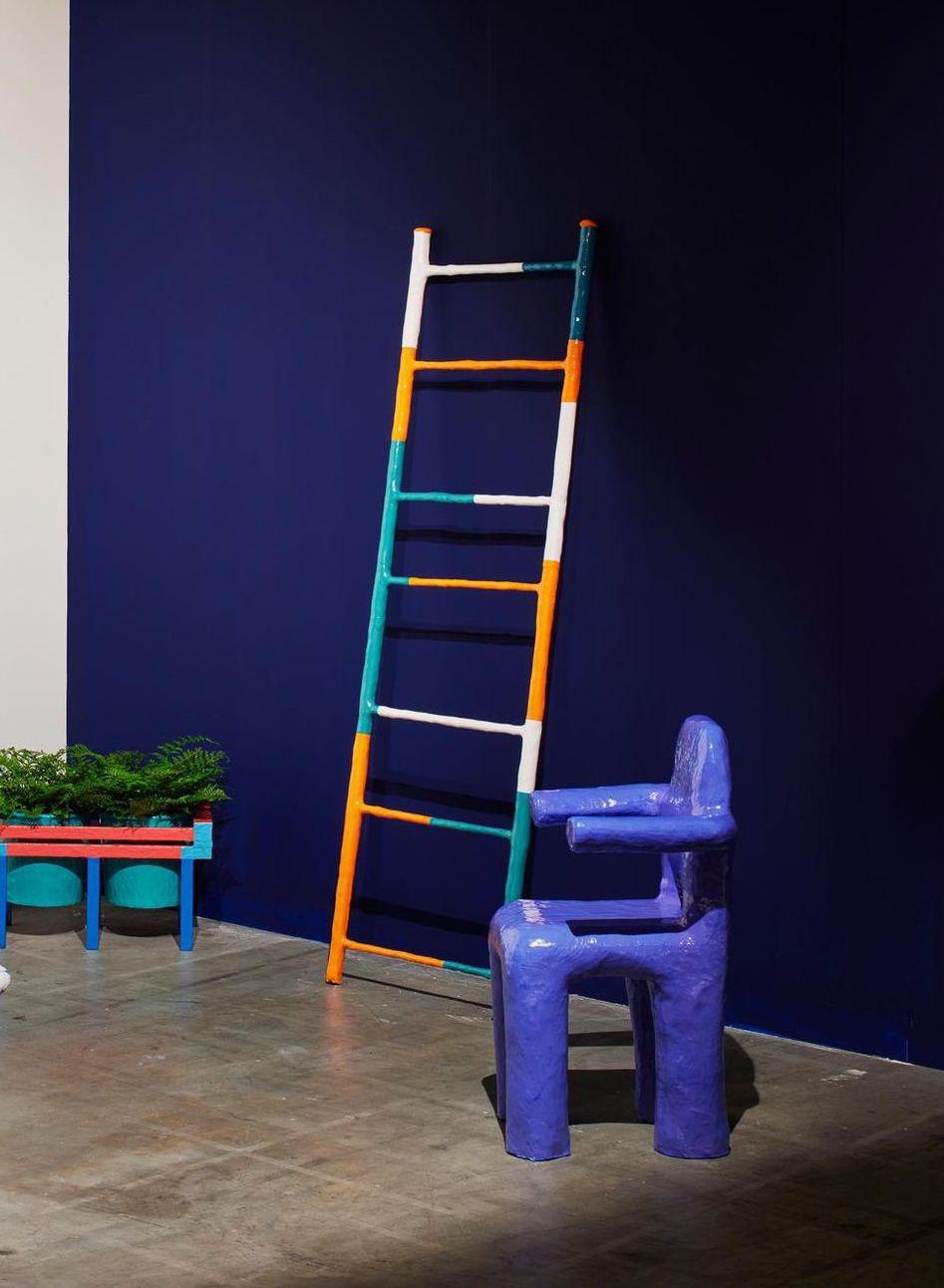 Contemporary Ladder Made in 664 Minutes by Diego Faivre Minute Manufacture Designs For Sale
