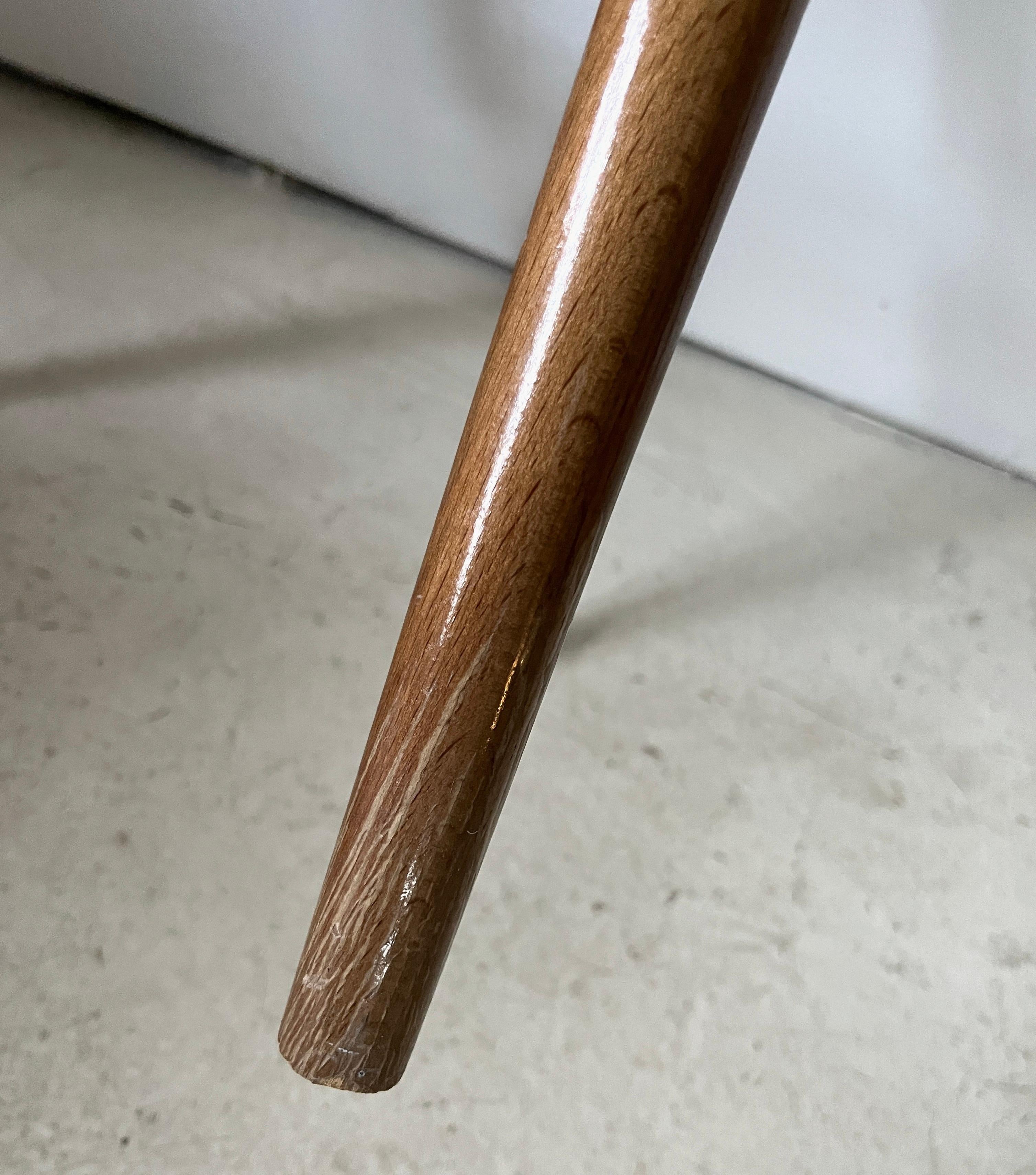Ladderback and Rush Seat Italian Wood Dining Chair 6