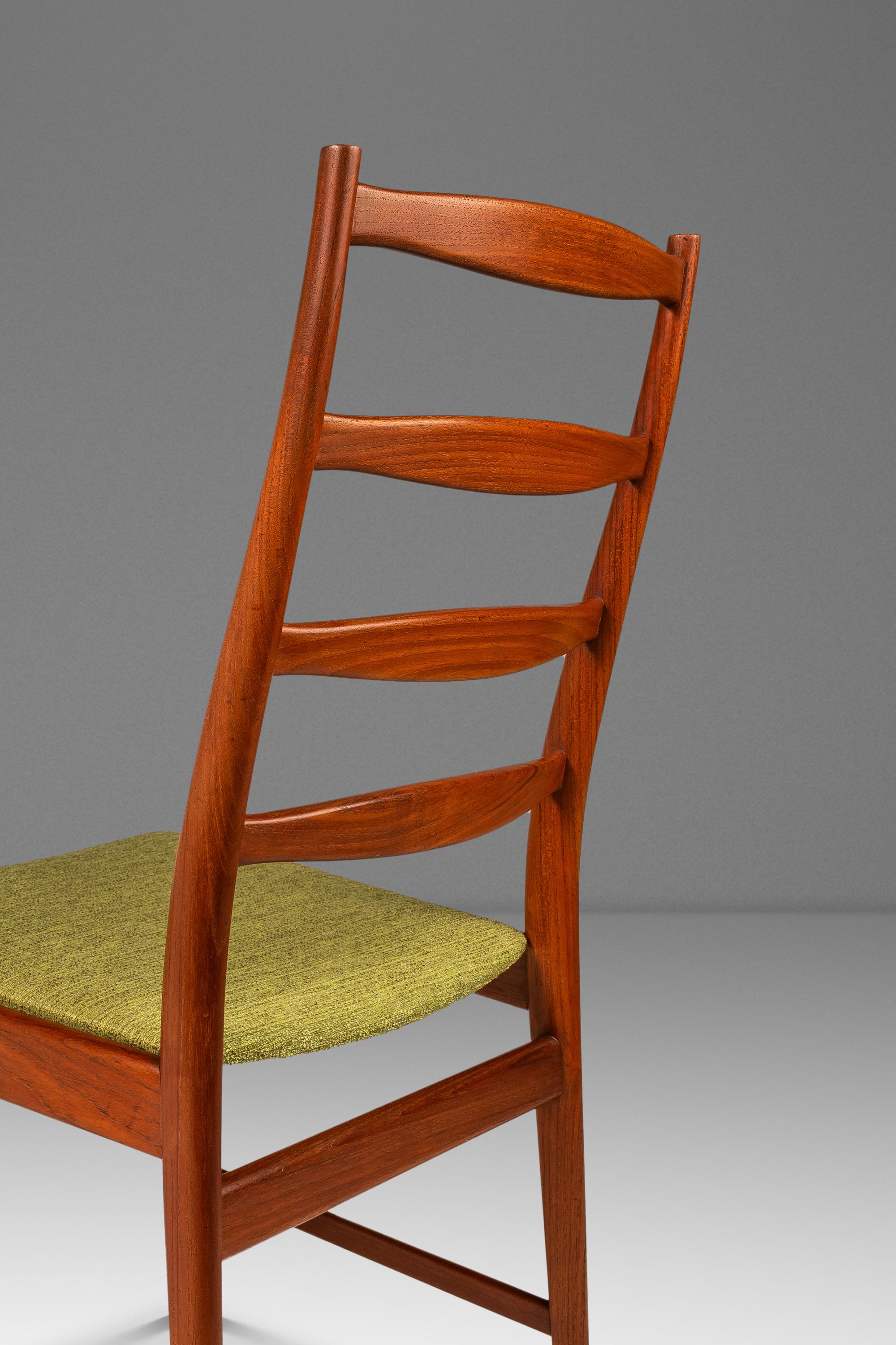 Ladderback Side/Desk Chair in Teak by Torbjorn Afdal for Vamo, Denmark, c. 1960s For Sale 9