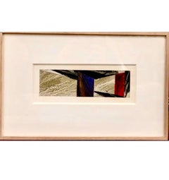 California Modernista Abstracto Laddie John Dill Abstracto Pintura al óleo Modernismo