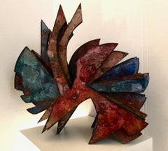Untitled  beautiful colorful abstract contemporary sculpture