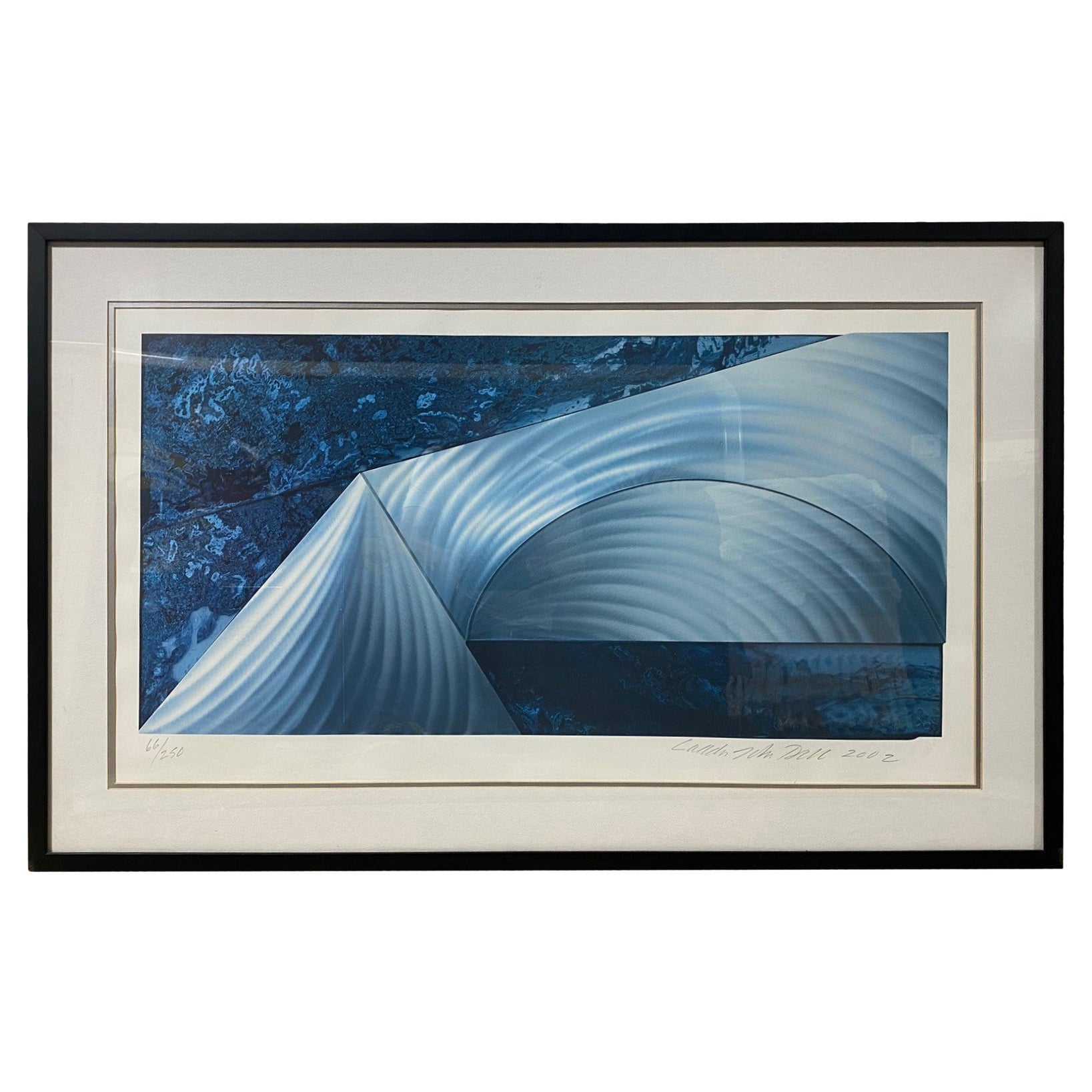 Laddie John Dill Signed California Artist Limited Edition Large Lithograph Print