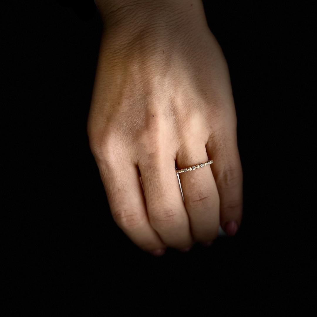 Ladies 10K Yellow & White Gold Jewelry Ring 1