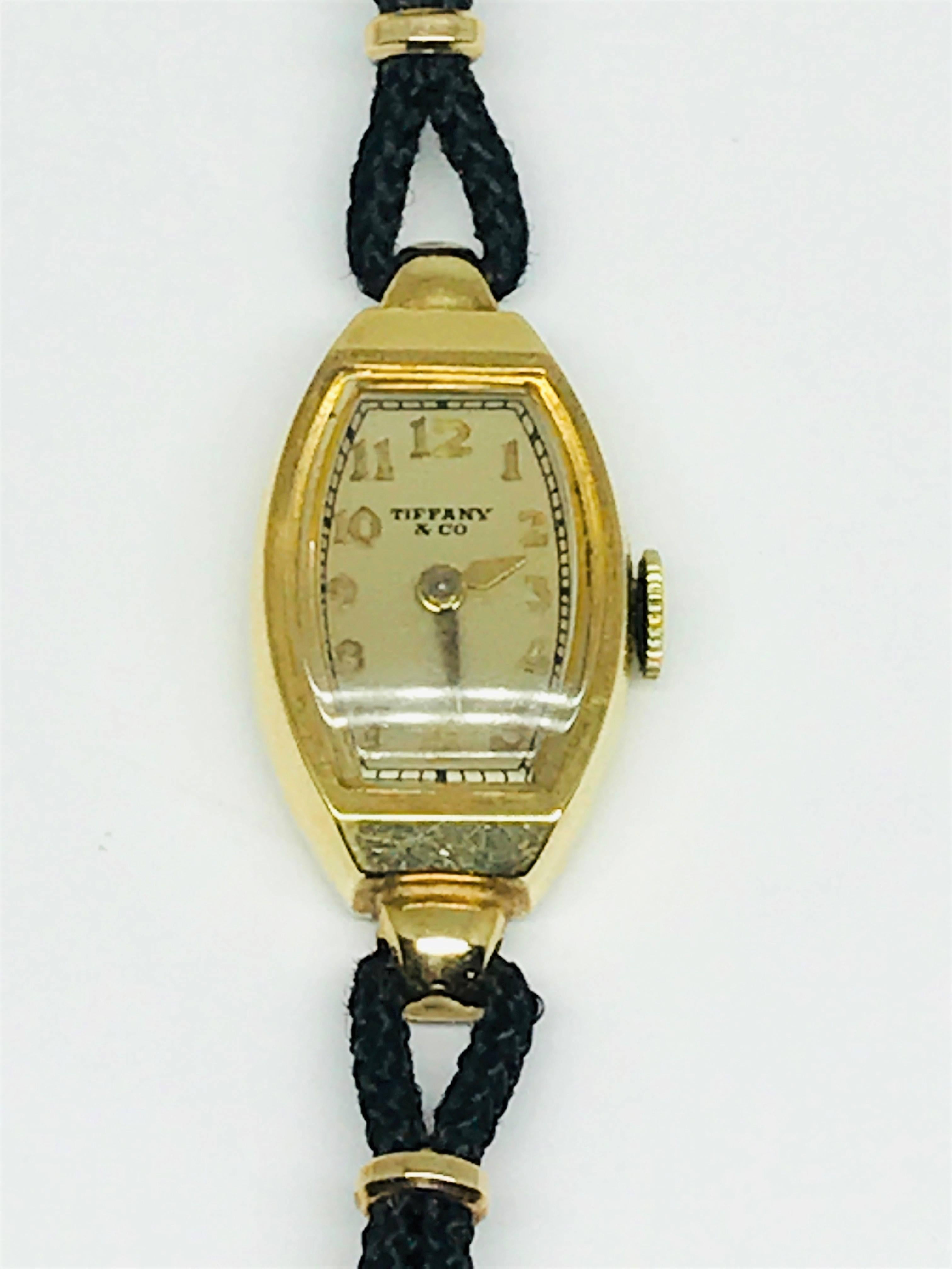 14 karat gold watch