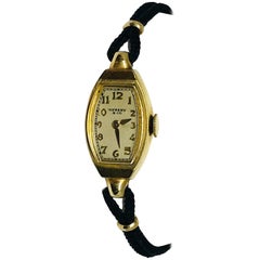 Vintage Ladies 14 Karat Gold Tiffany & Co. Watch by Hamilton