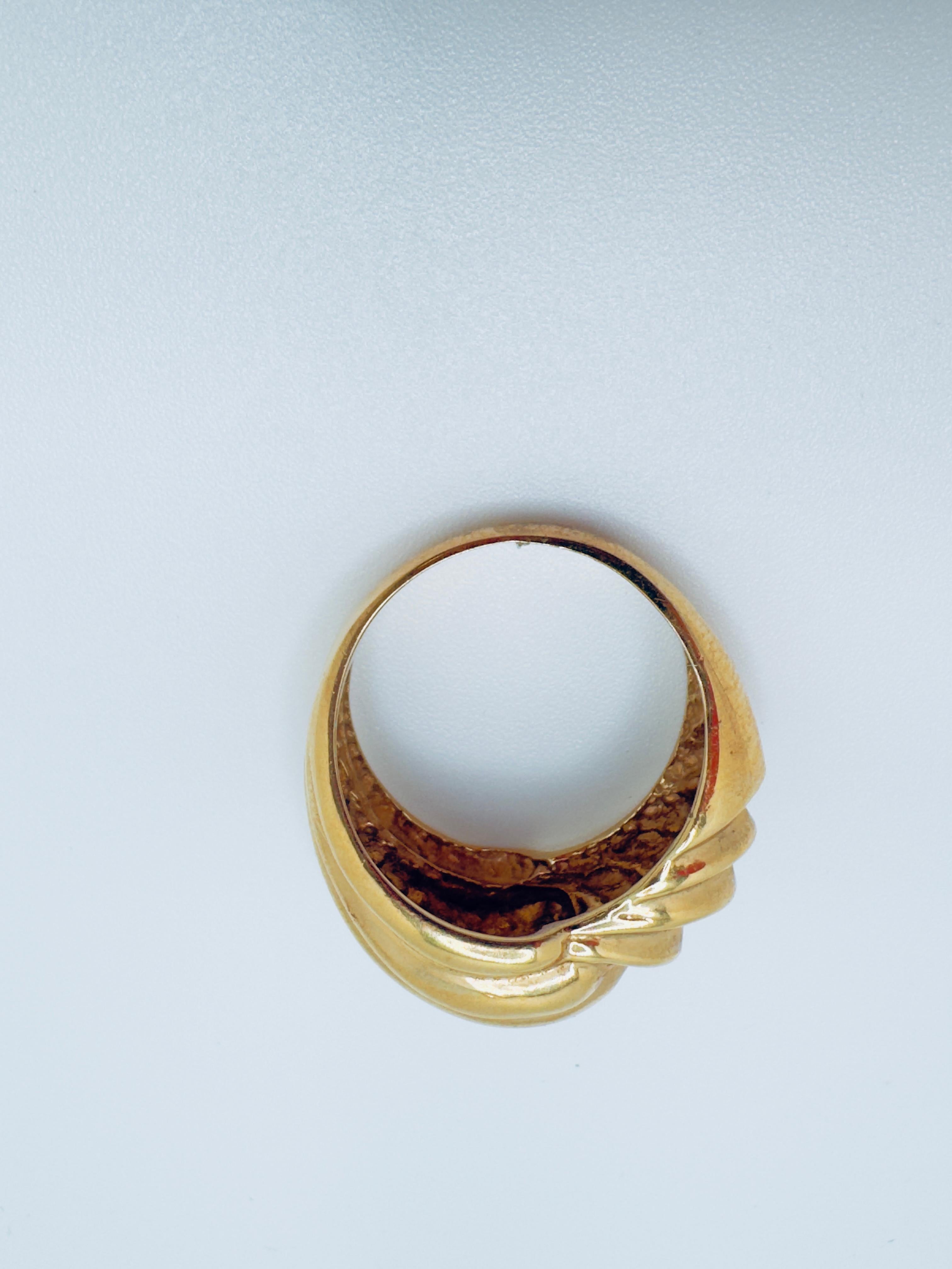 Anillo Flujo Dorado Damas 14K en venta 1