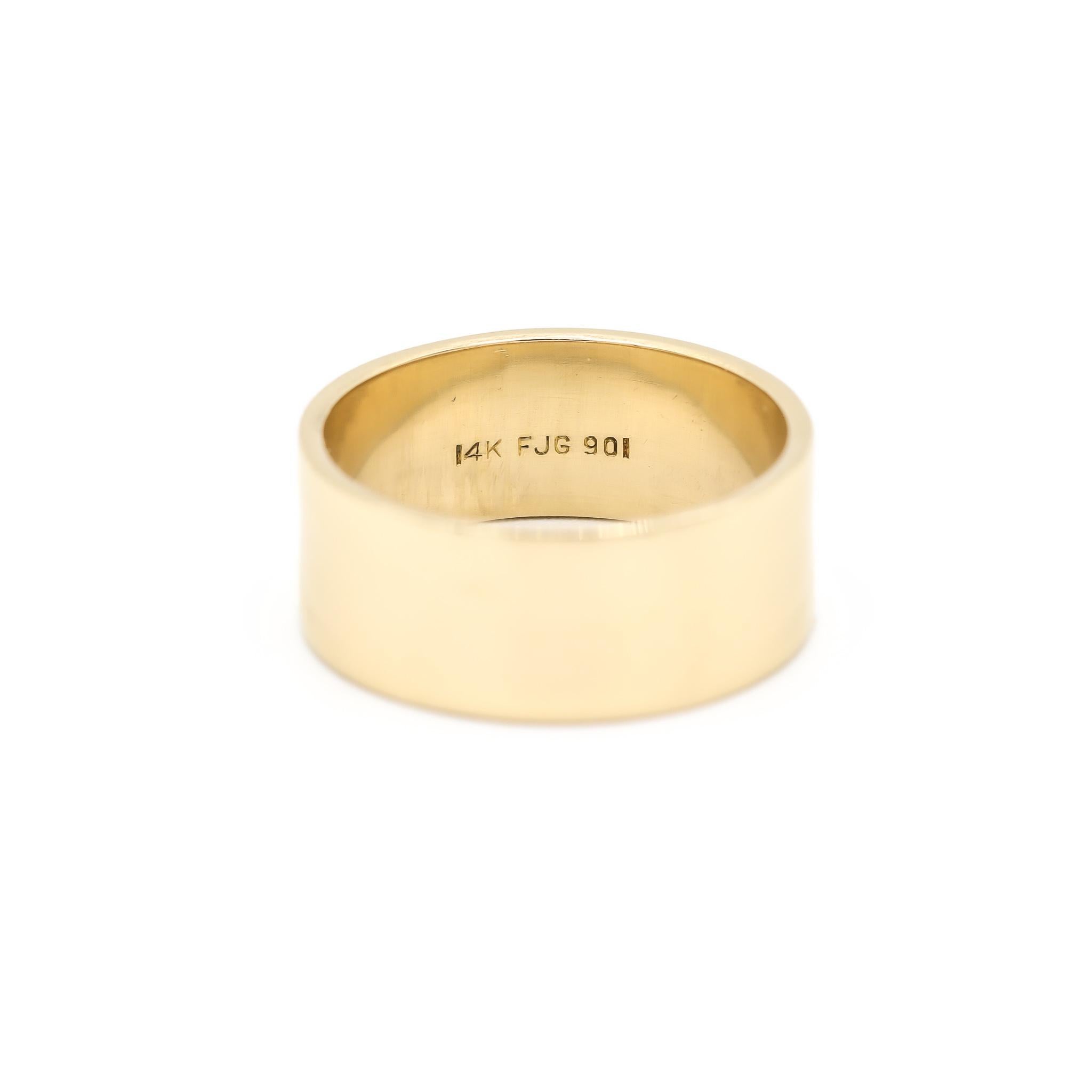 Ladies 14K Yellow Gold Band 2